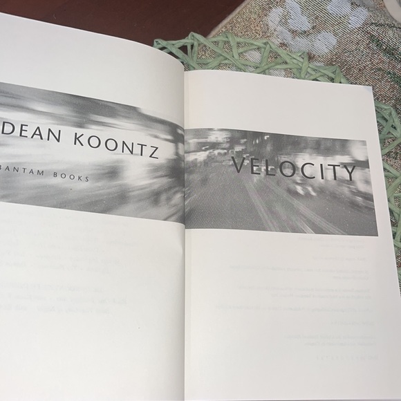 Velocity by Dean Koontz - 2005 1st. Edition Hardcover - Picture 2 of 5